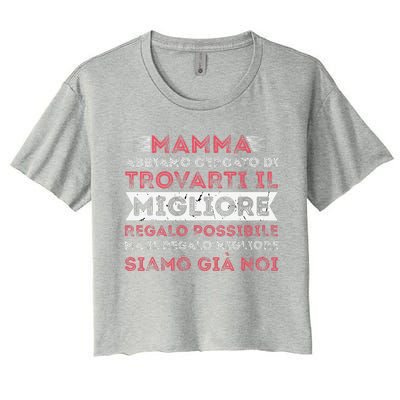 World's Best Son Daughter Women's Mother's Day Women's Crop Top Tee