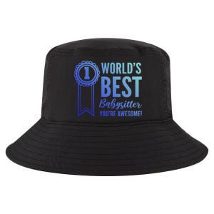 World's Best Sitter! Caregiver Gift Cool Comfort Performance Bucket Hat