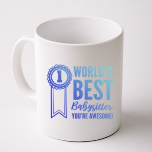 World's Best Sitter! Caregiver Gift Coffee Mug