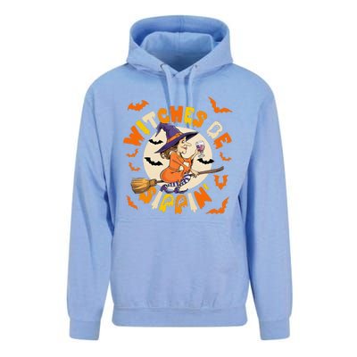 Witches Be Sippin Halloween Holiday Funny Spooky Ghost Unisex Surf Hoodie