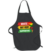 White But Supportive Ally Black History Month Juneteenth Apron