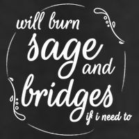 Will Burn Sage And Bridges If I Need To Gift Microfiber Hand Towel