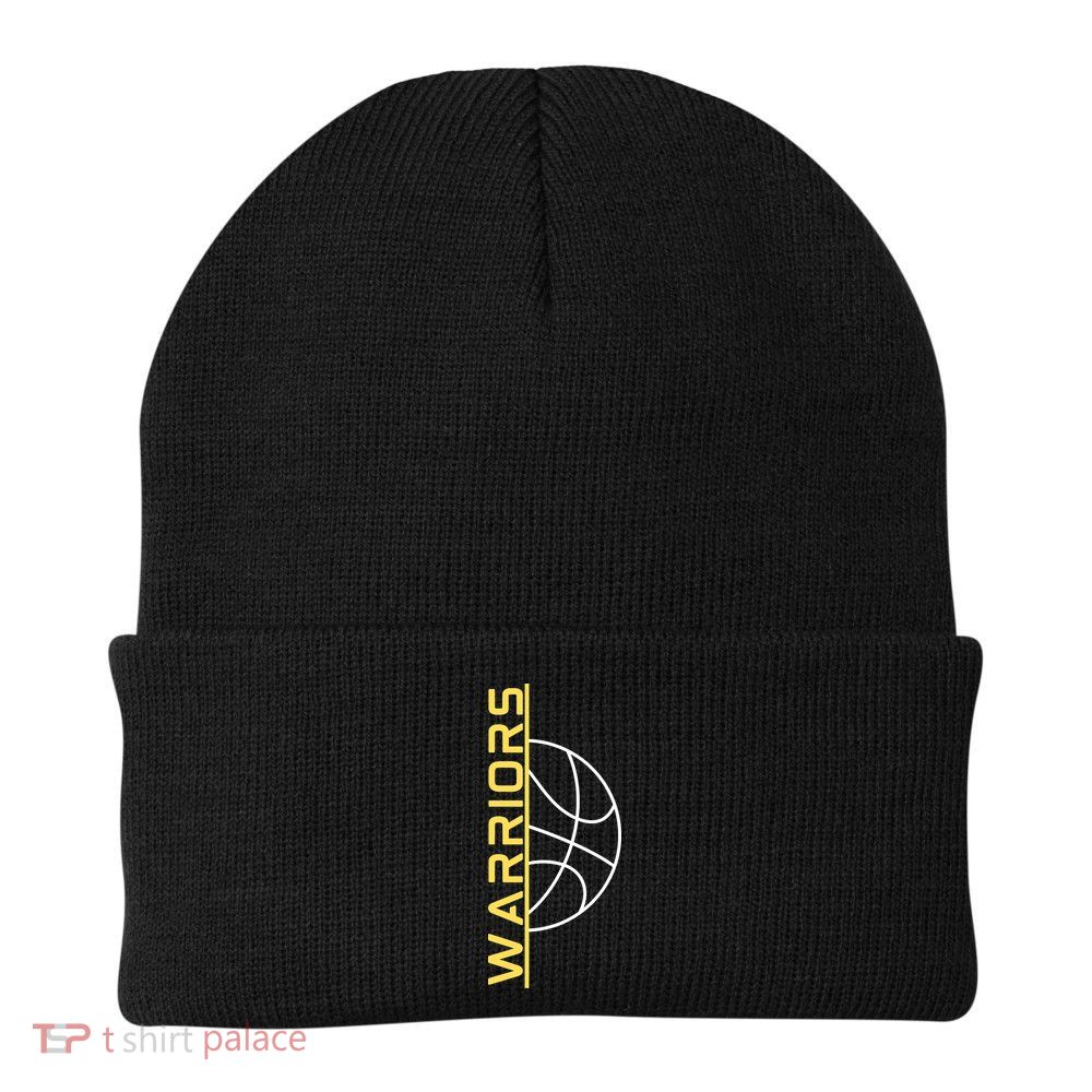 Warriors Basketball Shirt For Fan Beanie
