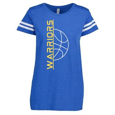 Warriors Basketball Shirt For Fan Enza Ladies Jersey Football T-Shirt