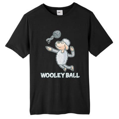 Wooley Ball Sheep Playing Volleyball Wool Lamb Farm Famer Tall Fusion ChromaSoft Performance T-Shirt