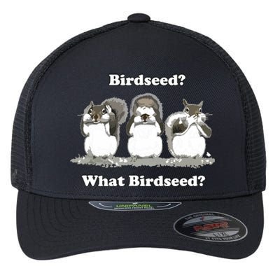 What Birdseed? Squirrel Flexfit Unipanel Trucker Cap