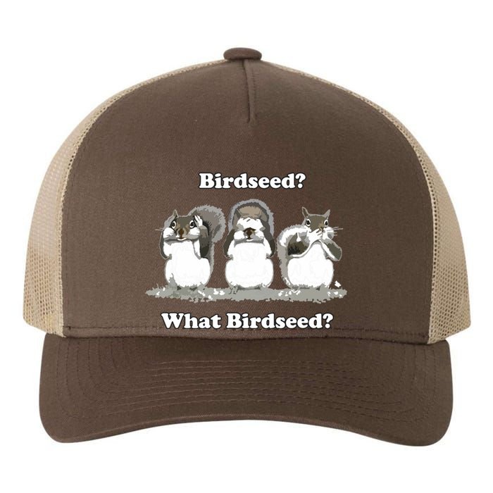 What Birdseed? Squirrel Yupoong Adult 5-Panel Trucker Hat