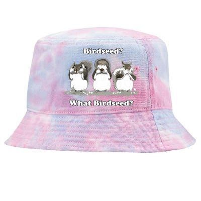 What Birdseed? Squirrel Tie-Dyed Bucket Hat