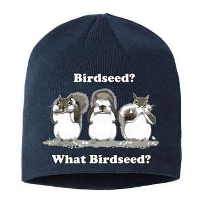 What Birdseed? Squirrel Sustainable Beanie