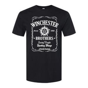 Winchester Brothers Saving People Hunting Things Softstyle CVC T-Shirt