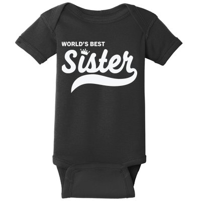 World's Best Sister Baby Bodysuit