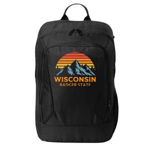 Wisconsin Badger State City Backpack