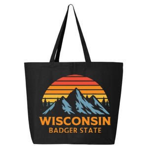 Wisconsin Badger State 25L Jumbo Tote