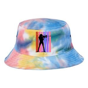 Wo Biathlon Shooting Guns Ski Skiiing Skier Winter Sport Gift Tie Dye Newport Bucket Hat