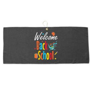 Welcome Back To School First Day Of School Teachers Gifts Large Microfiber Waffle Golf Towel