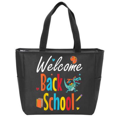 Welcome Back To School First Day Of School Teachers Gifts Zip Tote Bag