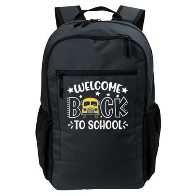 Welcome Back To School First Day Of School Teachers Kids Daily Commute Backpack