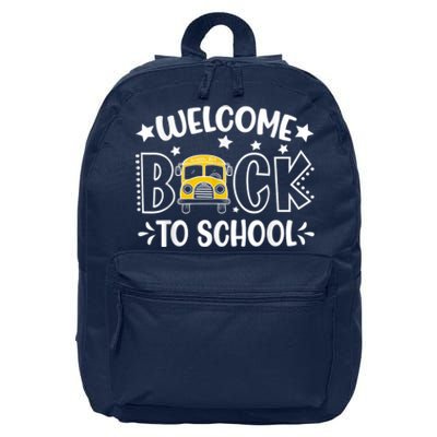 Welcome Back To School First Day Of School Teachers Kids 16 in Basic Backpack