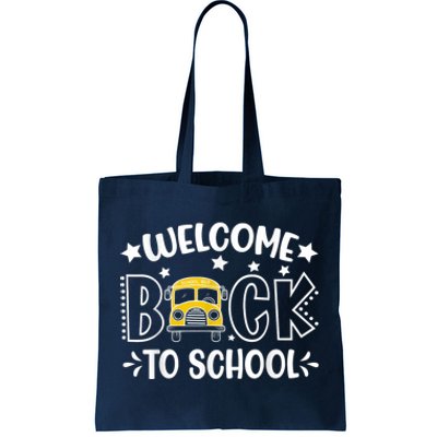 Welcome Back To School First Day Of School Teachers Kids Tote Bag