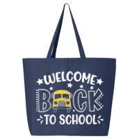 Welcome Back To School First Day Of School Teachers Kids 25L Jumbo Tote