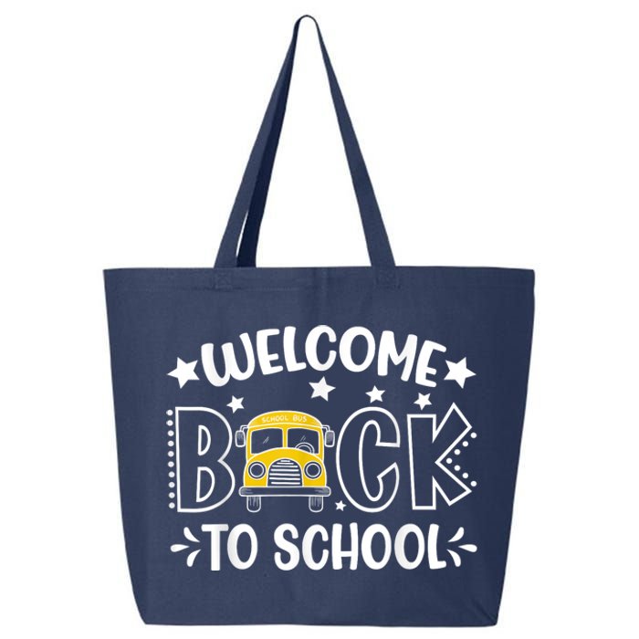 Welcome Back To School First Day Of School Teachers Kids 25L Jumbo Tote