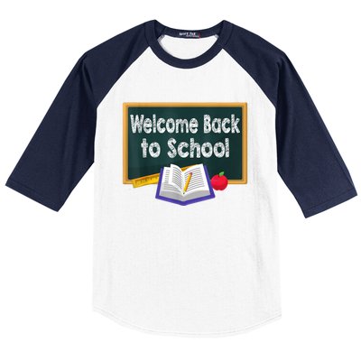 Welcome Back To School First Day Of School Teachers Kids Baseball Sleeve Shirt