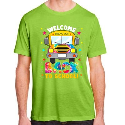 Welcome Back To School Funny Outfit School Bus Driver Adult ChromaSoft Performance T-Shirt