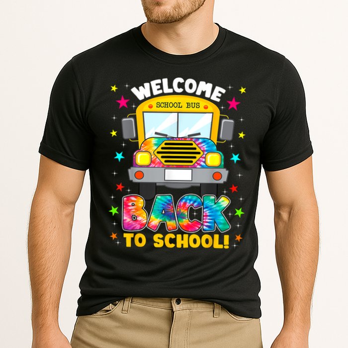 Welcome Back To School Funny Outfit School Bus Driver Cooling Performance Crew T-Shirt