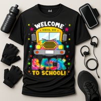 Welcome Back To School Funny Outfit School Bus Driver Cooling Performance Crew T-Shirt