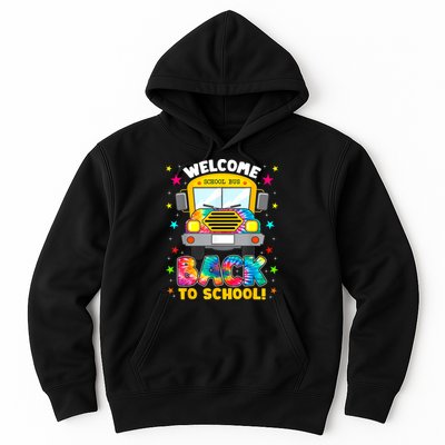 Welcome Back To School Funny Outfit School Bus Driver Hoodie