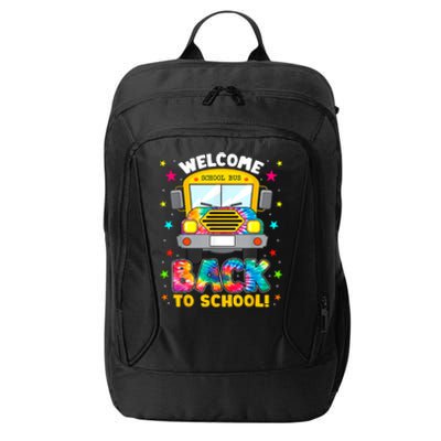 Welcome Back To School Funny Outfit School Bus Driver City Backpack