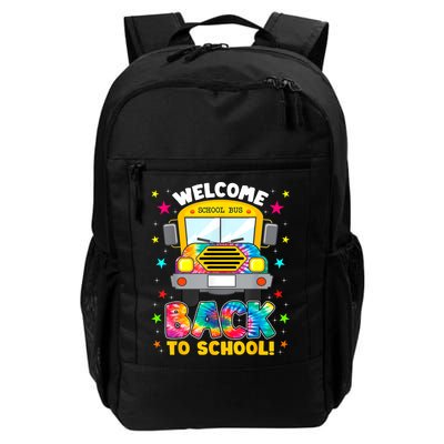 Welcome Back To School Funny Outfit School Bus Driver Backpack