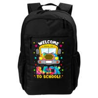 Welcome Back To School Funny Outfit School Bus Driver Backpack
