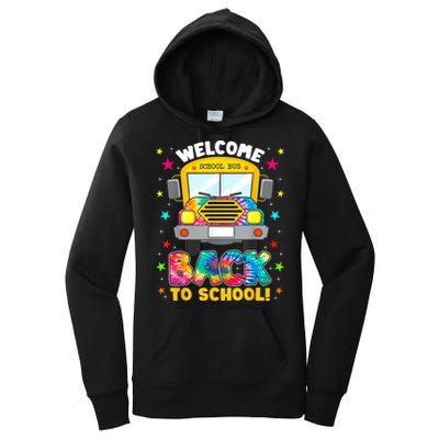 Welcome Back To School Funny Outfit School Bus Driver Women's Pullover Hoodie