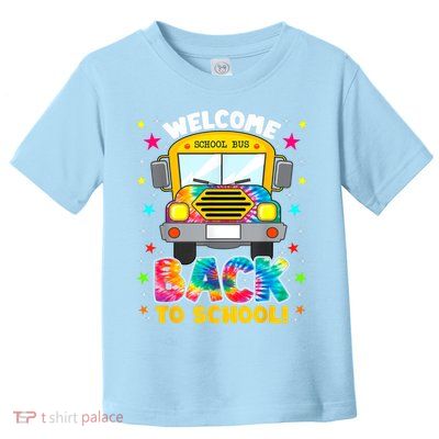 Welcome Back To School Funny Outfit School Bus Driver Toddler T-Shirt