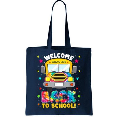 Welcome Back To School Funny Outfit School Bus Driver Tote Bag