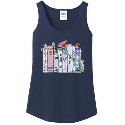 Wildflowers Book Tee Funny Reading Ladies Essential Tank