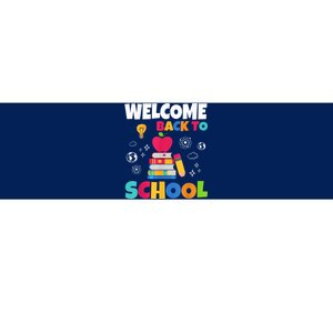 Welcome Back To School First Day Of School Teachers Kids Bumper Sticker