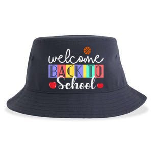 Welcome Back To School First Day Of School Teachers Kids Sustainable Bucket Hat