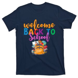 Welcome Back To School First Day Of School Teachers Kids T-Shirt