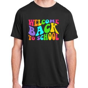 Welcome Back To School 1st Day Of School Students Teacher Adult ChromaSoft Performance T-Shirt