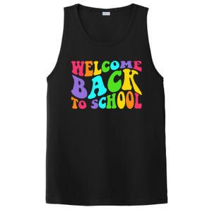 Welcome Back To School 1st Day Of School Students Teacher PosiCharge Competitor Tank