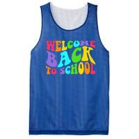 Welcome Back To School 1st Day Of School Students Teacher Mesh Reversible Basketball Jersey Tank