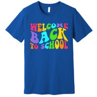 Welcome Back To School 1st Day Of School Students Teacher Premium T-Shirt