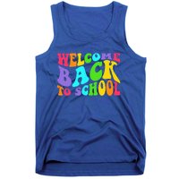 Welcome Back To School 1st Day Of School Students Teacher Tank Top