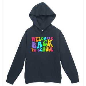 Welcome Back To School 1st Day Of School Students Teacher Urban Pullover Hoodie