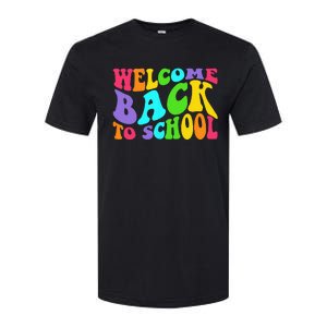 Welcome Back To School 1st Day Of School Students Teacher Softstyle CVC T-Shirt