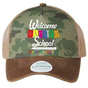 Welcome Back To School We've Missed You Legacy Tie Dye Trucker Hat