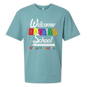 Welcome Back To School We've Missed You Sueded Cloud Jersey T-Shirt