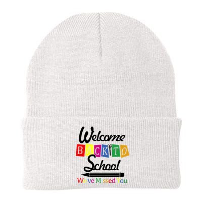 Welcome Back To School We've Missed You Knit Cap Winter Beanie